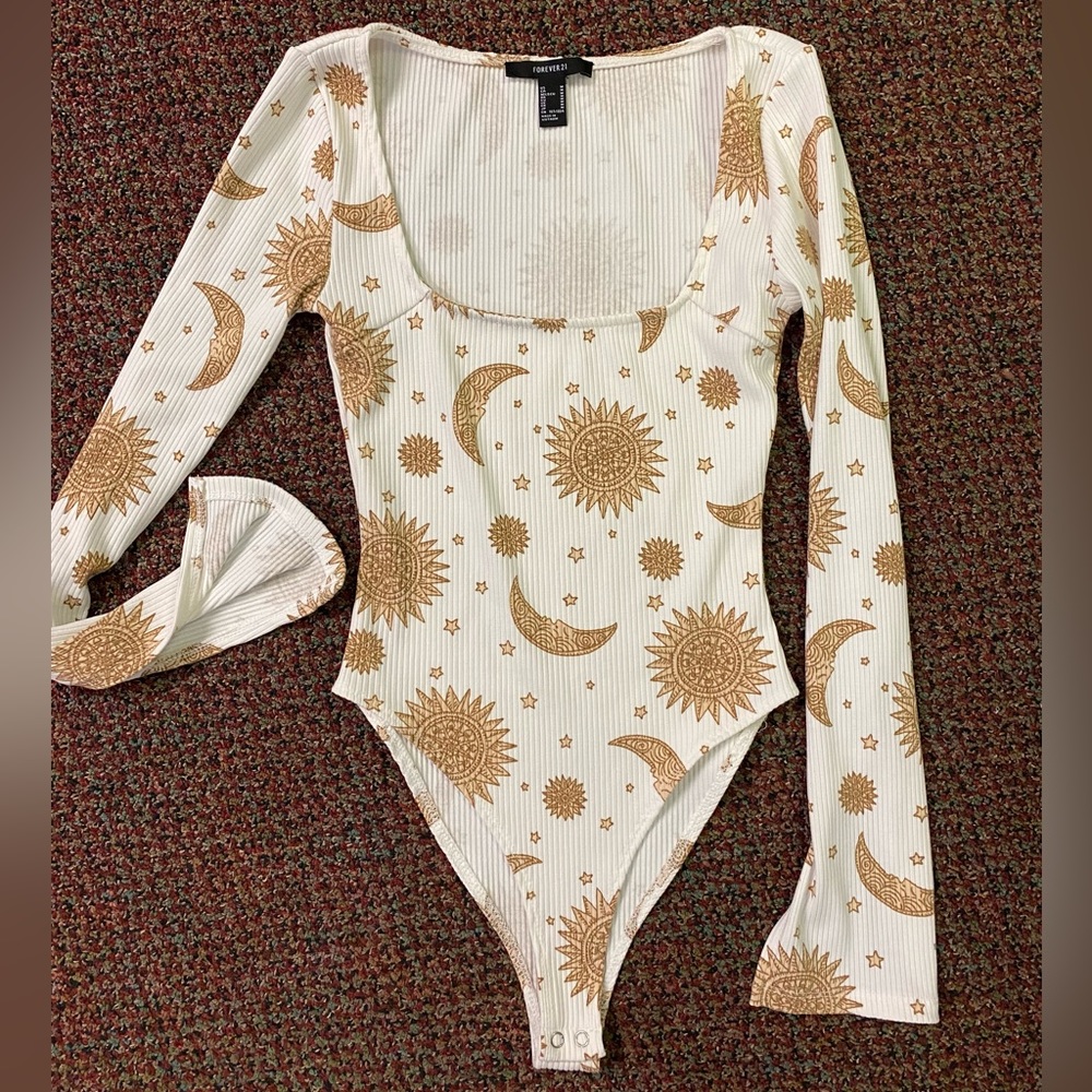 Forever 21 Sun & Moon Bodysuit